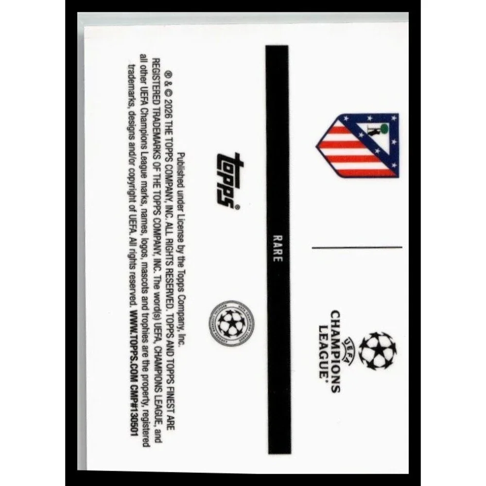 2025-26 Finest Marcos Llorente Atletico Checkerboard Refractor #432